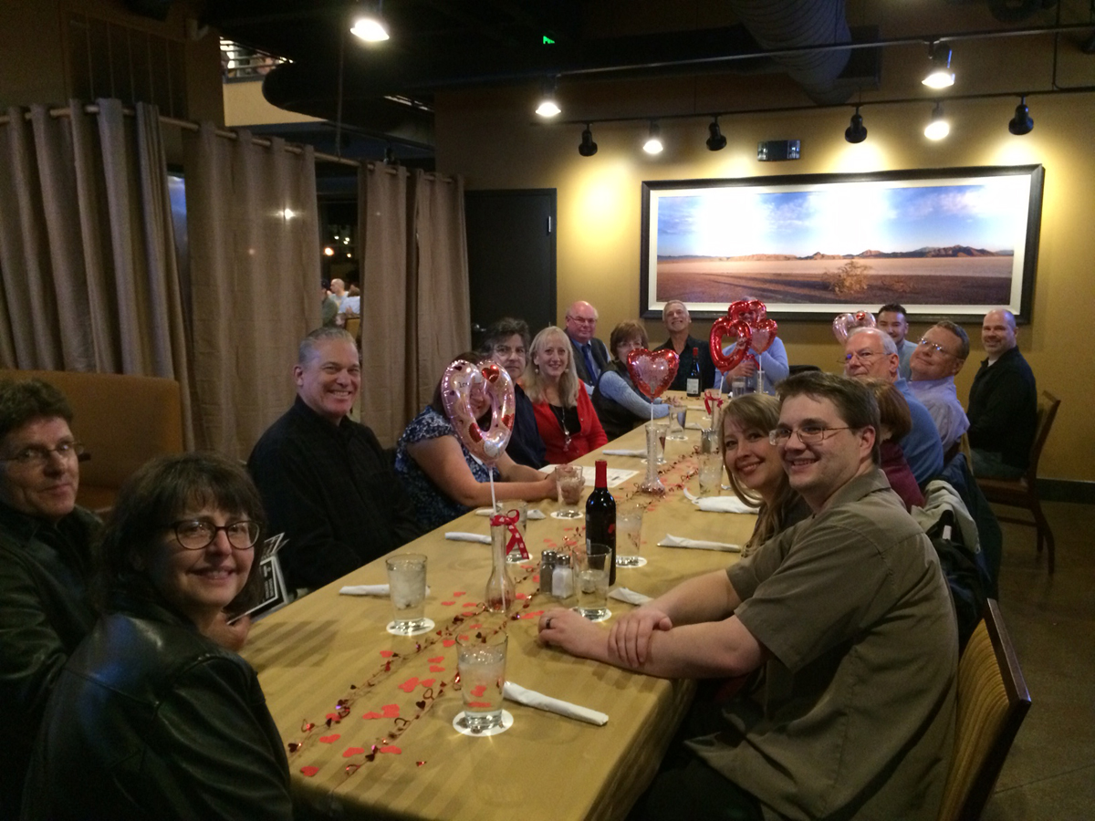 Valentine’s Day Dinner 2015